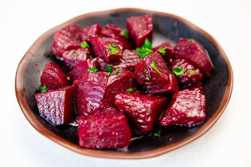 Beet Salad at Hamido Seafood, Astoria