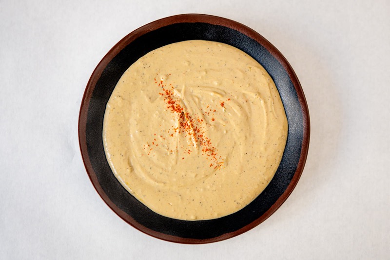 Tahini at Hamido Seafood, Astoria